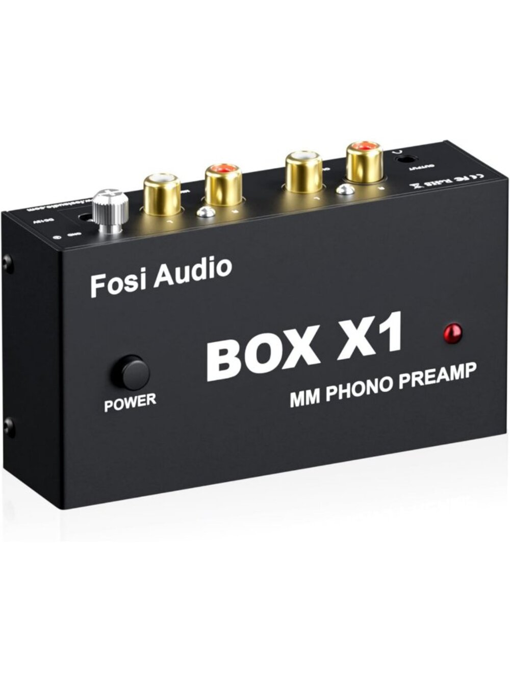 Mini Stereo Phono Preamp for MM Turntable - Hi-Fi Audio Preamplifier with RCA